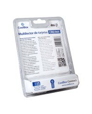Lettore di Schede Esterno CoolBox CRE-065A Nero