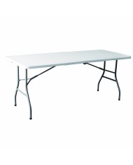 Tavolo Pieghevole Marbueno Grigio 70 x 74 x 180 cm