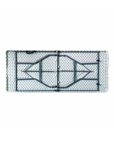 Marbueno Tavolo Pieghevole Resina Bianco 180X74X74 cm Catering, Spiaggia e Camping Marbueno Tavolo Pieghevole Resina Bianco 180X74X74 cm Catering, Spiaggia e Camping
