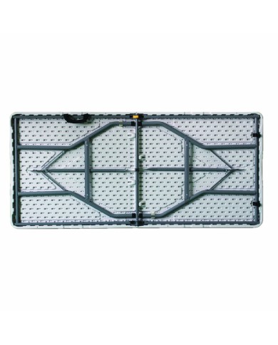 Marbueno Tavolo Pieghevole Resina Bianco 180X70X74 cm Catering, Spiaggia e Campeggio Marbueno Tavolo Pieghevole Resina Bianco 180X70X74 cm Catering, Spiaggia e Campeggio