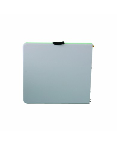 Marbueno Tavolo Pieghevole Resina Bianco 180X70X74 cm Catering, Spiaggia e Campeggio