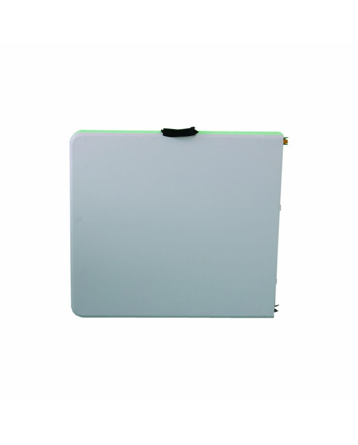 Marbueno Tavolo Pieghevole Resina Bianco 180X70X74 cm Catering, Spiaggia e Campeggio