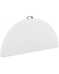 Marbueno Tavolo Pieghevole Resina Bianco D.122x74 cm Catering, Spiaggia e Campeggio Marbueno Tavolo Pieghevole Resina Bianco D.122x74 cm Catering, Spiaggia e Campeggio