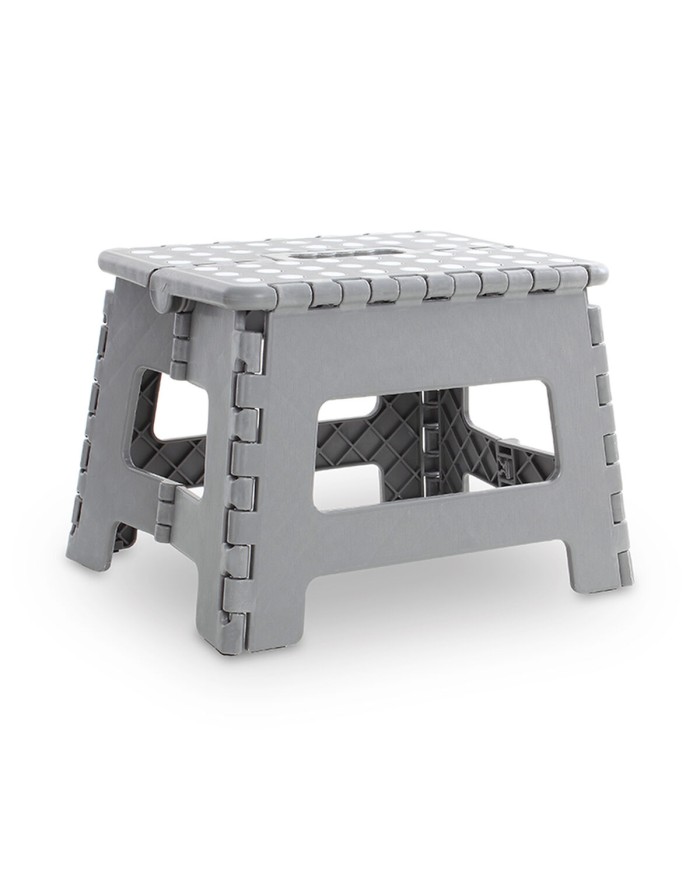 Marbueno Taburete Pieghevole Plastica Colori Assortiti 31,5x25x22 cm Giardino 10533