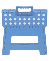 Marbueno Taburete Pieghevole Plastica Colori Assortiti 31,5x25x22 cm Giardino 10533