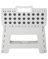 Marbueno Taburete Pieghevole Plastica Colore Misto 33x26,5x27 cm Giardino 10534