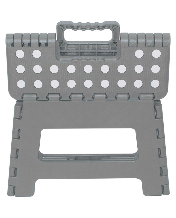 Marbueno Taburete Pieghevole Plastica Colore Misto 33x26,5x27 cm Giardino 10534