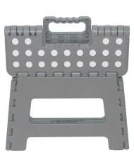 Marbueno Taburete Pieghevole Plastica Colore Misto 33x26,5x27 cm Giardino 10534