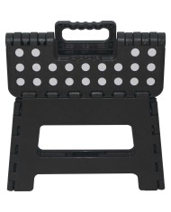 Marbueno Taburete Pieghevole Plastica Colore Misto 33x26,5x27 cm Giardino 10534