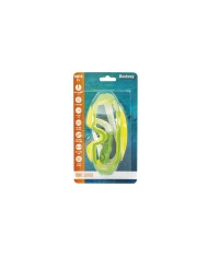 Bestway Mascara Subacquea Junior Silicone Colorato Antivento +7 Anni Spiaggia 21179