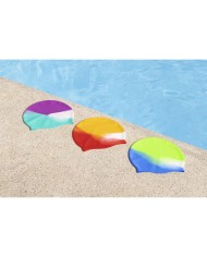 Bestway Gorro da Bagno Bambino Silicone Colori Assortiti +3 Anni Spiaggia Piscina 26049