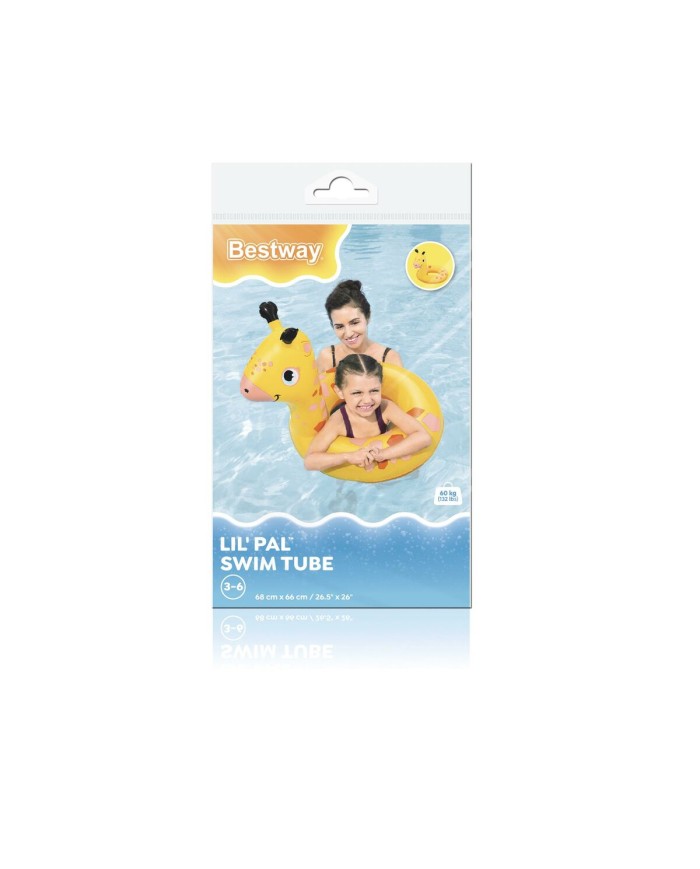 Bestway Flotatore Gonfiabile Animali Assortiti 64x60/68x66/73,5x66 cm +3 a 6 Anni