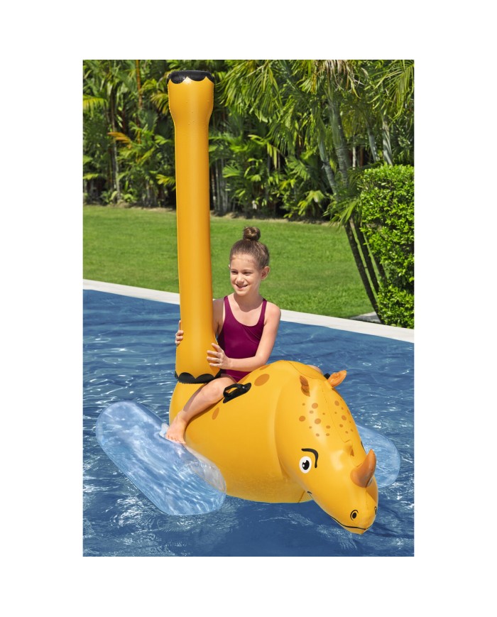 Bestway Gioco Flottante Lotta di Rinoceronti 153x77 cm +3 Anni Piscina 41522