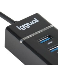 Hub USB iggual IGG319246 Hub USB iggual IGG319246