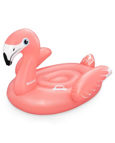 Bestway Figura Gonfiabile Flamenco con Maniglie 138x107 cm +3 Anni Spiaggia e Piscina 41525 Bestway Figura Gonfiabile Flamenco con Maniglie 138x107 cm +3 Anni Spiaggia e Piscina 41525