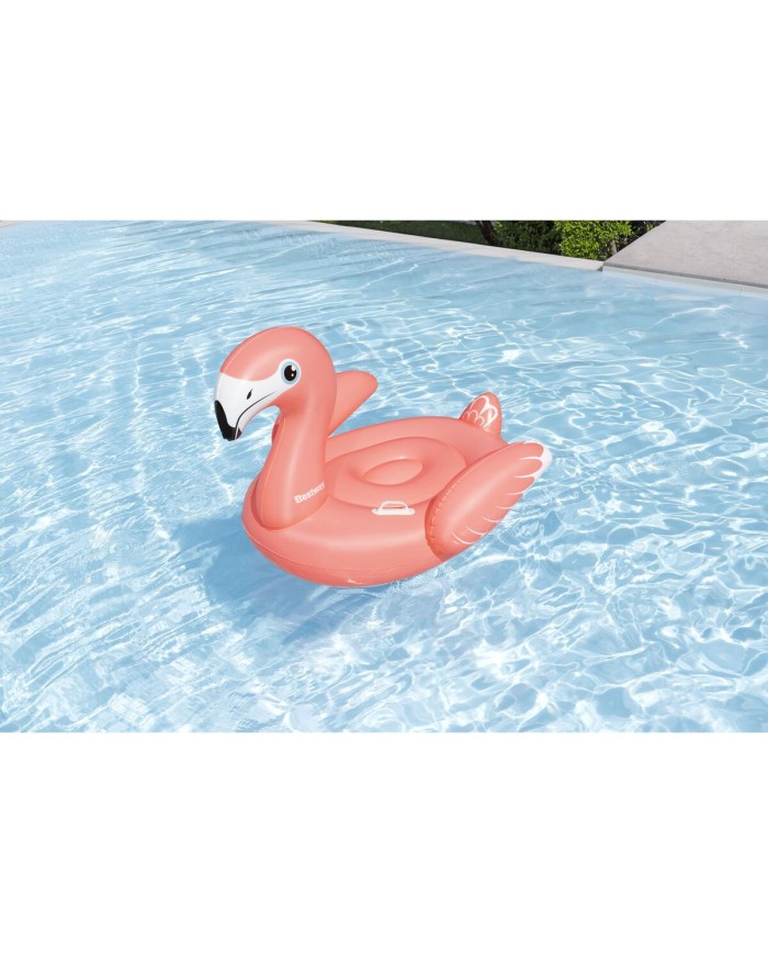 Bestway Figura Gonfiabile Flamenco con Maniglie 138x107 cm +3 Anni Spiaggia e Piscina 41525 Bestway Figura Gonfiabile Flamenco con Maniglie 138x107 cm +3 Anni Spiaggia e Piscina 41525