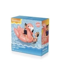 Bestway Figura Gonfiabile Flamenco con Maniglie 138x107 cm +3 Anni Spiaggia e Piscina 41525 Bestway Figura Gonfiabile Flamenco con Maniglie 138x107 cm +3 Anni Spiaggia e Piscina 41525
