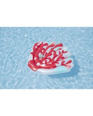 Bestway Materassino Gonfiabile Coral 186x153 cm Spiaggia e Piscina 43724 Bestway Materassino Gonfiabile Coral 186x153 cm Spiaggia e Piscina 43724