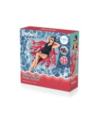 Bestway Materassino Gonfiabile Coral 186x153 cm Spiaggia e Piscina 43724 Bestway Materassino Gonfiabile Coral 186x153 cm Spiaggia e Piscina 43724