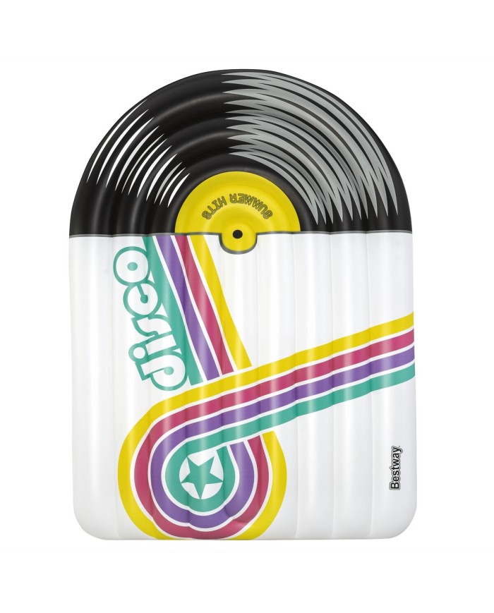 Bestway Materassino Gonfiabile Disco 196x145 cm Spiaggia e Piscina 43837 Bestway Materassino Gonfiabile Disco 196x145 cm Spiaggia e Piscina 43837