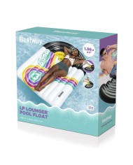 Bestway Materassino Gonfiabile Disco 196x145 cm Spiaggia e Piscina 43837 Bestway Materassino Gonfiabile Disco 196x145 cm Spiaggia e Piscina 43837