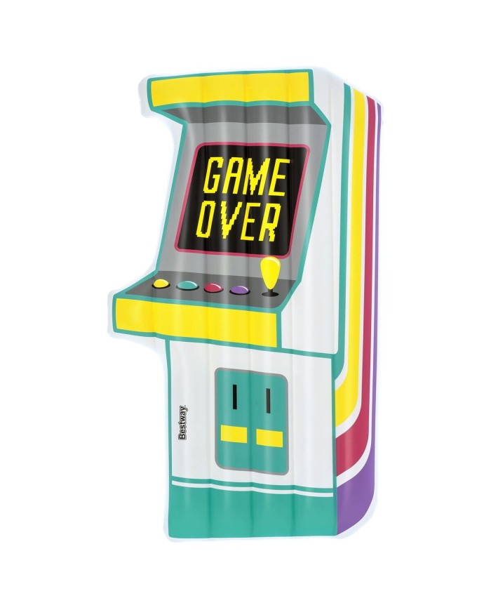 Bestway Colchoneta Gonfiabile Arcade 181x112 cm Spiaggia e Piscina 43851 Bestway Colchoneta Gonfiabile Arcade 181x112 cm Spiaggia e Piscina 43851