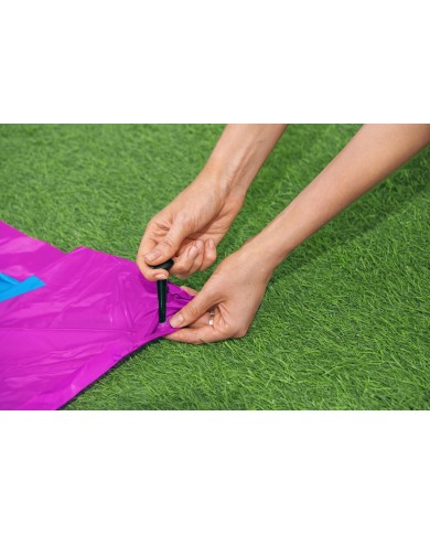 Bestway Pista Scivolo con Gonfiabili Doppio Animali Llama 488x138 cm +3 Anni Giardino