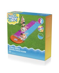 Bestway Pista Scivolo con Gonfiabili Doppio Animali Llama 488x138 cm +3 Anni Giardino