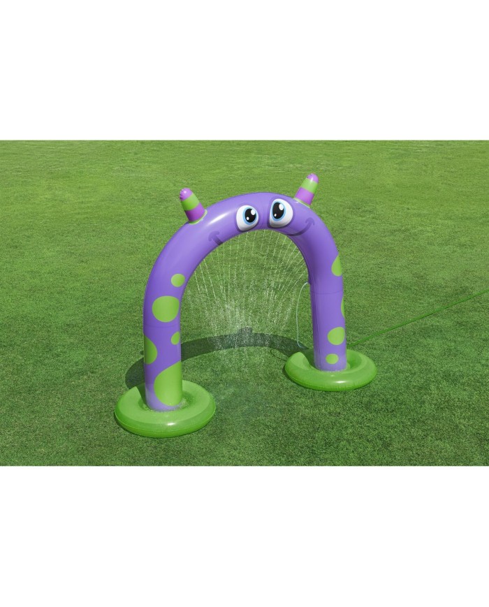 Bestway Aspersore Gonfiabile Jumbo Mostro 244x84x198 cm +2 Anni Giardino 52640