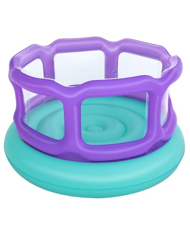 Bestway Saltatore Gonfiabile con Palline 152x152x84 cm +3 Anni Interno ed Esterno 52646 Bestway Saltatore Gonfiabile con Palline 152x152x84 cm +3 Anni Interno ed Esterno 52646