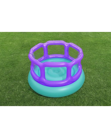 Bestway Saltatore Gonfiabile con Palline 152x152x84 cm +3 Anni Interno ed Esterno 52646 Bestway Saltatore Gonfiabile con Palline 152x152x84 cm +3 Anni Interno ed Esterno 52646