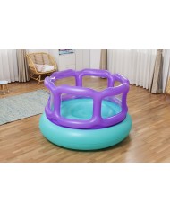 Bestway Saltatore Gonfiabile con Palline 152x152x84 cm +3 Anni Interno ed Esterno 52646