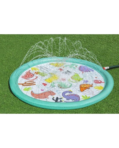 Bestway Aspersore Gonfiabile Dinosauri D122 cm +2 Anni Giardino 52698 Bestway Aspersore Gonfiabile Dinosauri D122 cm +2 Anni Giardino 52698