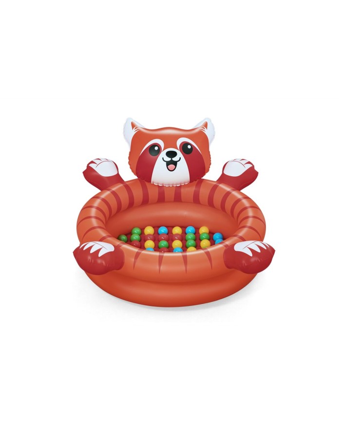 Bestway Piscina Bolas Gonfiabile Panda 107x94x58 cm +2 Anni Interno e Giardino 52702