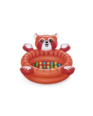 Bestway Piscina Bolas Gonfiabile Panda 107x94x58 cm +2 Anni Interno e Giardino 52702