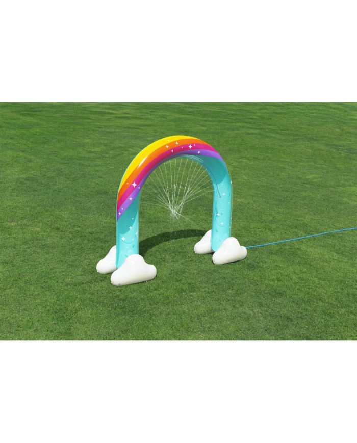 Bestway Aspersore Jumbo Arcobaleno 221x71x193 cm +2 Anni Giardino 52732 Bestway Aspersore Jumbo Arcobaleno 221x71x193 cm +2 Anni Giardino 52732