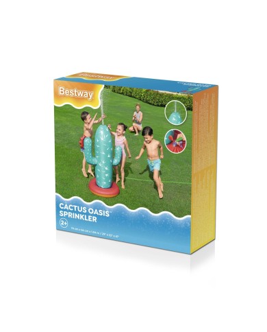 Bestway Aspersore Gonfiabile Cactus 74x56x104 cm +2 Anni Giardino 52733