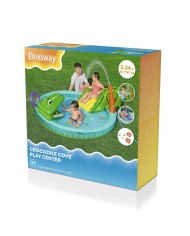 Bestway Piscina Gonfiabile Parco Giochi Coccodrillo 224x181x72 cm +2 Anni 53166 Bestway Piscina Gonfiabile Parco Giochi Coccodrillo 224x181x72 cm +2 Anni 53166