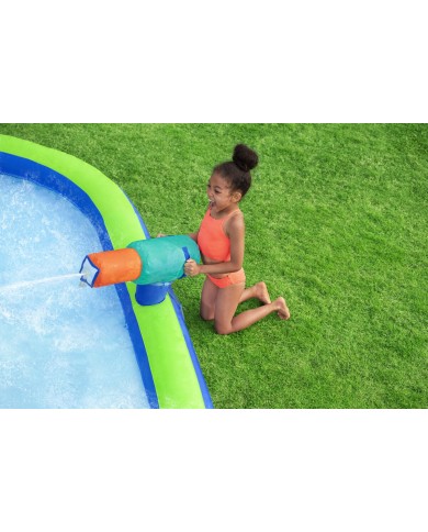 Bestway Piscina Parco Acquatico Gonfiabile 365x320x240 cm + 5 Anni Giardino 53408