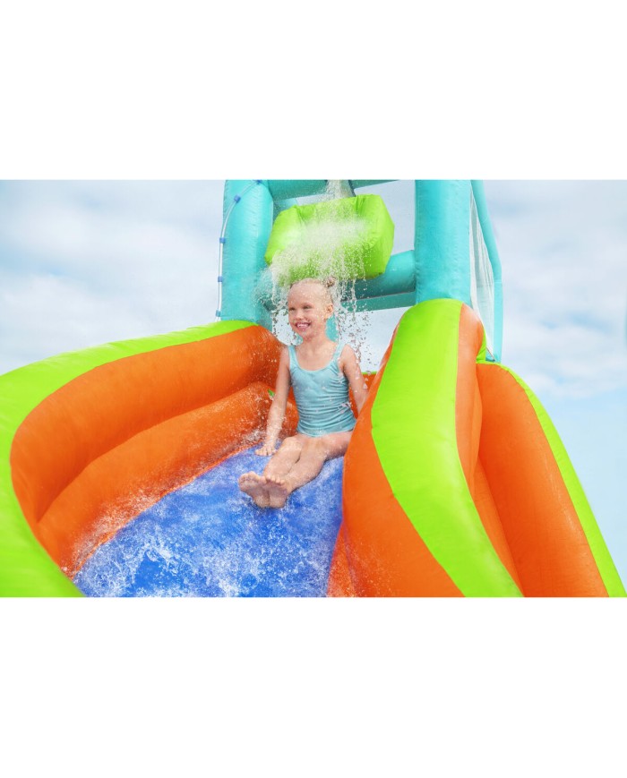 Bestway Piscina Parco Acquatico Gonfiabile 365x320x240 cm + 5 Anni Giardino 53408