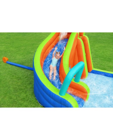 Bestway Piscina Parco Acquatico Gonfiabile 365x320x240 cm + 5 Anni Giardino 53408