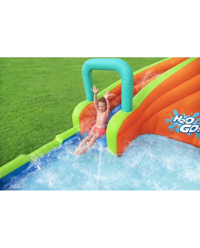 Bestway Piscina Parco Acquatico Gonfiabile 365x320x240 cm + 5 Anni Giardino 53408