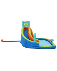 Bestway Piscina Parco Acquatico Gonfiabile 365x320x240 cm + 5 Anni Giardino 53408