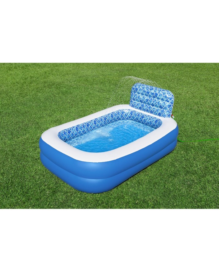 Bestway Piscina Gonfiabile in Silicona con Spruzzatore 229x152x196 cm +6 Anni 54451 Bestway Piscina Gonfiabile in Silicona con Spruzzatore 229x152x196 cm +6 Anni 54451