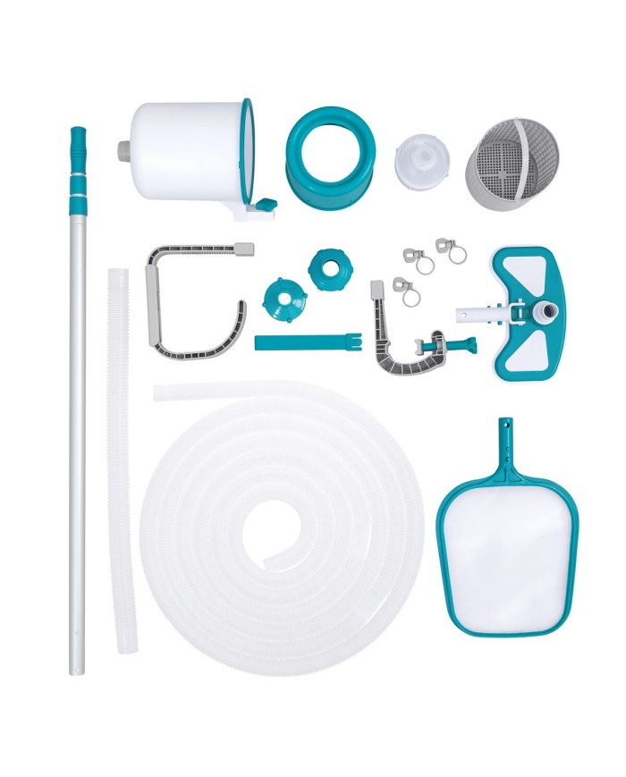 Bestway Kit Manutenzione Piscina Conex. Depuratrice 279 cm Piscina e Giardino 58237
