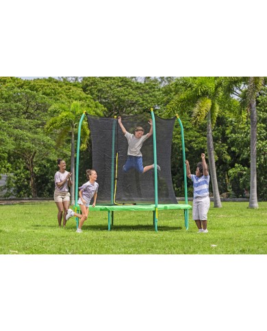 Bestway Cama da Saltar Infantile 244x220 cm +6 Anni Giardino 59102