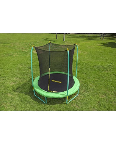 Bestway Cama da Saltar Infantile 244x220 cm +6 Anni Giardino 59102