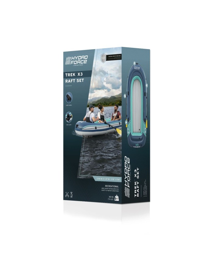 Bestway Barca Set Trek X3 294x137 cm Ocio 61154 Bestway Barca Set Trek X3 294x137 cm Ocio 61154