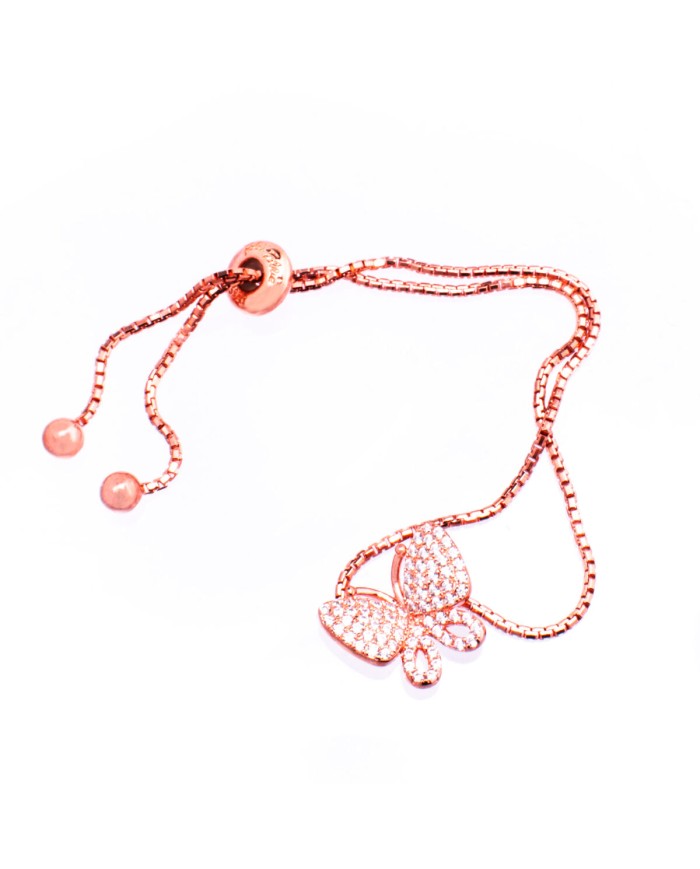 Bracciale Folli Follie 3B17S049RC Rosa 12 cm Bracciale Folli Follie 3B17S049RC Rosa 12 cm