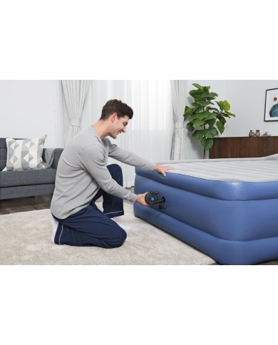 Bestway Gonfiatore Elettrico Ricaricabile 11,5x10,1x10,4 cm 565 L/min Gonfiabile e Camping 62260